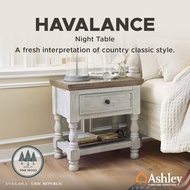 Ashley โต๊ะข้างเตียง รุ่น HAVALANCE Night Table