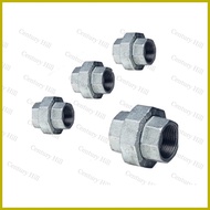 ☎ ◬ ◑ GI Fittings Galvanized Union Patente  1/2"  , 3/4'' , 1"