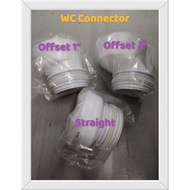 4" WC Connector Offset (1"/2"/ Straight/ Flexible)