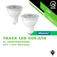 MEGAMAN GU10 GU5.3 Mentol LED 6W/8W Lampu Siling Reflector Downlight  Ceiling Light Lighting