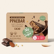 PPAEBAR Soft Crunch Protein Bar 40g #Cacao 1 Box (9ea)