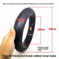 Thickened Butyl Rubber Inner Tube 10X2.50