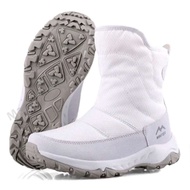 White Ankle Boots For Women Snow Boots Platform Singer Boots Warna Fur Waterproof Non-slip Hiking Bo