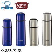 Zojirushi Bottle with Cup / Stainless Steel Bottle / Tumbler / Drinking Bottle / 350ml / 500ml