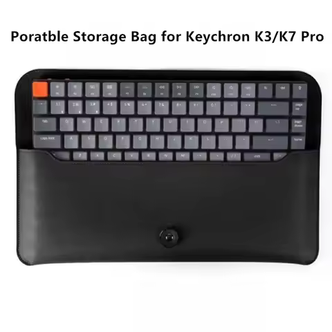 Portable Storage Case for Keychron K3 K7 Pro Mechanical Keyboard Bag Dustproof Sleeve