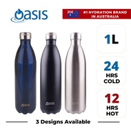 Oasis Stainless Steel Insulated Water Bottle 1L