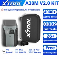 [FREE UPDATES] XTOOL A30M KIT OBD2 Scanner Bidirectional Full System Diagnostic 26 Resets CANFD FCA