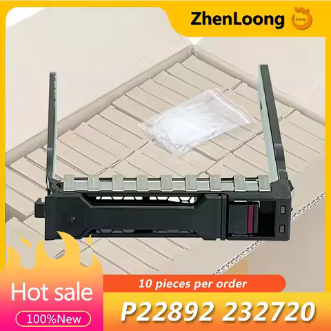 10 Pcs New 10PCS/Lot For HDD Caddy For HPE ProLiant DL385 DL380 Gen11/G10 PLUS V2 DL360 G11 P22892 2