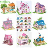 STELLARSYNC 3D Castle Airplane Assembly Model, Castle Building Model, Educational Toys 3d Puzzles Ai