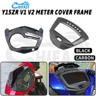 HIFAST Carbon Meter Cover Y15 V1 V2 Carbon Water Transfer Yamaha Y15zr Meter Cover Accessories