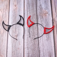 Liufenpu Gifts★Non-Woven Horn Headband (Red/Black)★((Ready Stock/Invoice) -Halloween Vampire Vampire