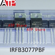 10PCS/LOT 100% New Imported Original IRFB3077PBF IRFB3077 TO-220 75V 210A Transistor MOSFET N-Channe