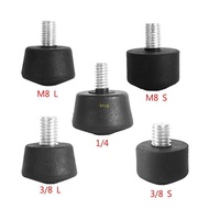 BT Antislip Foot Spikes for Tripods Monopod 3 8 Inches 1 4 Inches 8 Kits Universal Monopod Rubber Fo