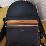 Paul Smith Signature Backpack Bag 真皮背囊背包