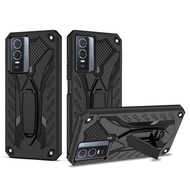 Case Vivo Y76 5G เคส VIVO Y76-5G เคสหุ่นยนต์ เคสไฮบริด มีขาตั้ง เคสกันกระแทก