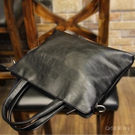 Diagonal Across Cash Men's Bag Business Briefcase Men's Horizontal Shoulder Bag Men's Men's Bag Hand