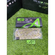 Aji Racing Chain 428H Oring chain 100 % Original Aji Racing High Qualiy/Rantai O-Ring Aji/ 428 O-Rin