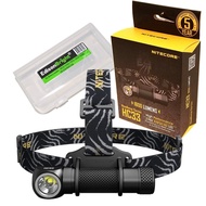 Nitecore HC33 1800 Lumens CREE XHP35 LED Dual-Form Compact headlamp Bundled with EdisonBright Batter