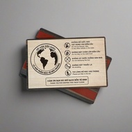 Bảng nội quy yêu cầu giữ sạch phòng vệ sinh chung bảng gỗ decor trang trí toilet ̂ ̣̂