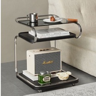 Side Table Trolley Side Table Mobile Storage Rack Sofa Coffee Table Nordic Mobile Dining Cart Rack