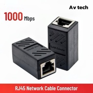 Network Cable Connector / RJ45 Cable Connector / Ethernet Cable Connector / Lan Cable Joiner Coupler