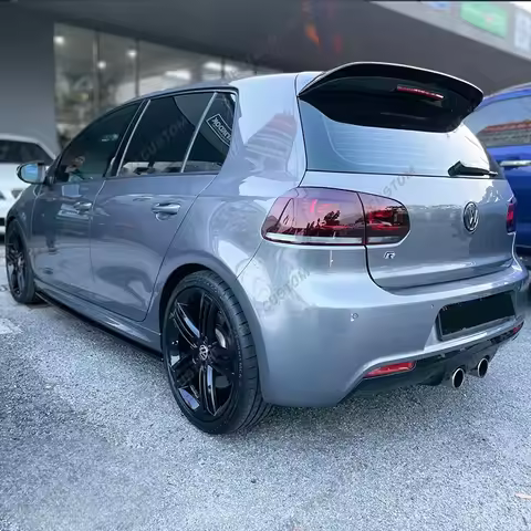 For VW Golf Mk6 GTI Golf 6R Golf Mk6 R20 2010-2013 RZ Style Car Rear Spoiler Cap Mk6 Gti Car Rear Tr