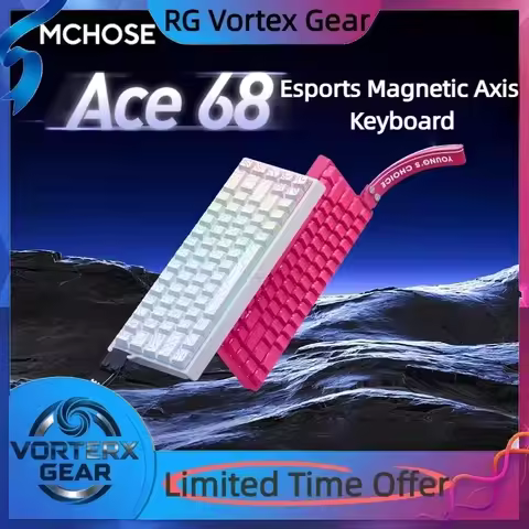 Vortex Gear MCHOSE ACE 68/60pro series keyboard magnetic axis mechanical gaming customized e-sports 