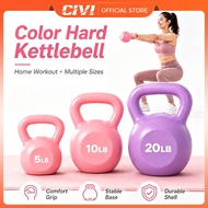 Kettlebell Pvc Dumbell Set Handle Equipment For Deep Squatting And Hip Bending Exercises 5/10/15/20 