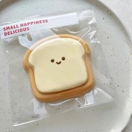 Kawaii Simulated Toast Antistress Foot Squishy Toy,Fidget Squeeze Toy, Mochi Squishy, Stress Relieve