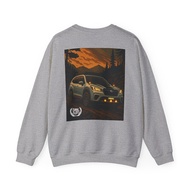Ready Stock Racing Pattern Printed Men's and Women's Casual Sweatshirts 1216