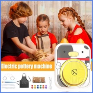 Pottery Wheel For Beginners USB Ceramic Wheel Pottery Wheel Kit With Cow Design Electric Pottery Kit
