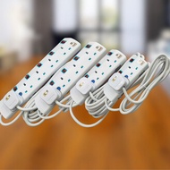 (D9) 2 / 3 / 4 / 5 Gang SIRIM 5M Heavy Light Duty Extension Trailing Socket Universal Socket Multi P