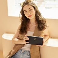 防割RFID防盜刷長夾 18卡片夾 藍色