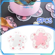 Aesthetic Heat Resistant Pot Coaster Cute Coaster 5pcs T Aesthetic Coaster Protect Table Flower Coas