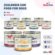 Zealandia Can Food for Dogs 185g Flavor Of Beef Lamb Chicken Hoki Fish Salmon Brushtail Goat Duck Venison Wallaby