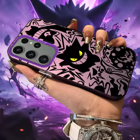 Pokemon Gengar Case for Samsung Galaxy A36 A35 A34 A32 A30 A26 A25 A24 A23 A22 5G 4G A20 A16 A15 A14