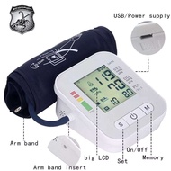 ล้างสต๊อก!!!Home Health care Digital LED Automatic Blood Pressure Monitor Meter Arm Type (With Voice)