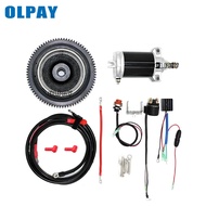 F15 4 Stroke 15HP Outboard motor Rear Control Change to Electric Start Engine Kit for Yamaha 4 strok