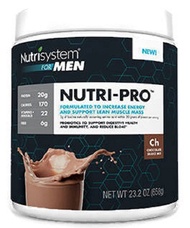 [USA]_Nutri-Pro NUTRISYSTEM NUTRI-PRO FOR MEN (Protein + Probiotics) CHOCOLATE SHAKE MIX 23.2OZ - 14