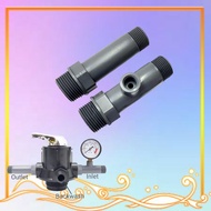 Inlet & Outlet PVC Connector Set For MPV Water Filter For Outdoor Sand Water Filter