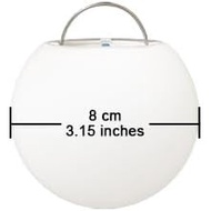 2pcs Floating Pool Lights, 3-Inch LED Ball Rechargeable Hot Tub Accessories with Remote Control, 16 