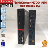 LENOVO ThinkCenter Mini PC M700 Gen 6th Core i7 i5 i3 คอมพิวเตอร์พร้อมใช้งาน สินค้าพร้อมส่ง