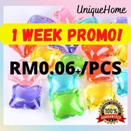 【±200PCS/SET】6g Laundry beads detergent beads detergent capsules Laundry pencuci baju sabun basuh ba
