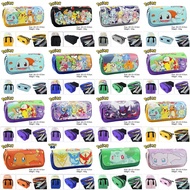 Anime Pocket Monster Pikachu Pen Bag Pokemon Go Eevee Pencil Case Student Stationery Pouch