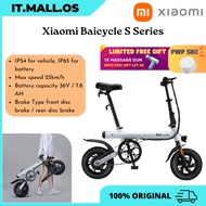 [Limited FREE GIFT] Xiaomi Baicycle Electric Bike S series ( S1 | S2 | S3 ) Max Speed 25 km/h