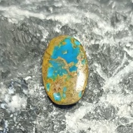 Loostone Batu Cincin Natural Pirus Biru Persia # 54
