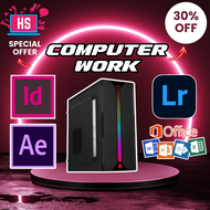 คอมทำงาน corei7/ram16/ssd240/GT 610