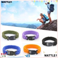 WTTLE Paracord Bracelet  Emergency Gear Camping Hiking Paracord