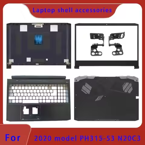 New Suitable for Predator Helios 300 PH315-53 N20C3 Laptop LCD Back Cover, Front Panel, Palm Rest Bo