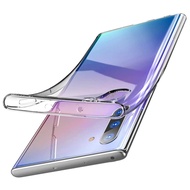 Transparent TPU Soft Silicone Case For Samsung Galaxy Note 10 10Lite note20 20Ultra note10 Plus note 8 9 samsung S20 S20PLUS S20 Ultra s21 s21+ s21ultra S22 S22+ S22 Ultra Clear Cover